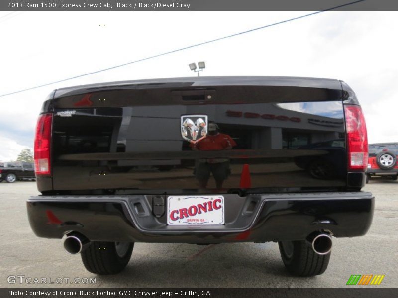 Black / Black/Diesel Gray 2013 Ram 1500 Express Crew Cab