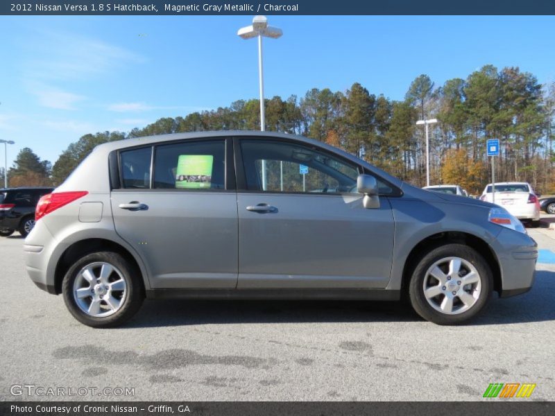  2012 Versa 1.8 S Hatchback Magnetic Gray Metallic