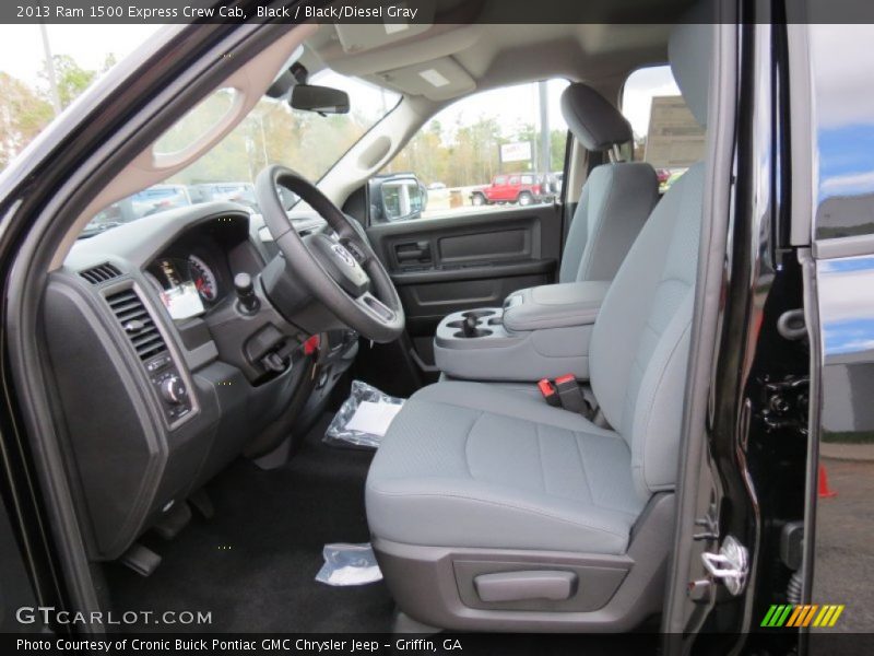 Black / Black/Diesel Gray 2013 Ram 1500 Express Crew Cab