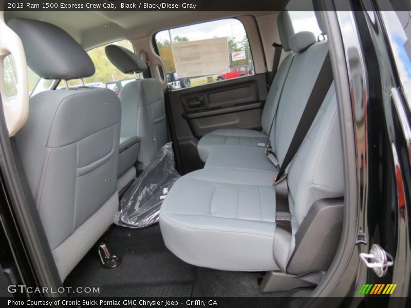 Black / Black/Diesel Gray 2013 Ram 1500 Express Crew Cab