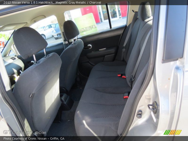 Rear Seat of 2012 Versa 1.8 S Hatchback
