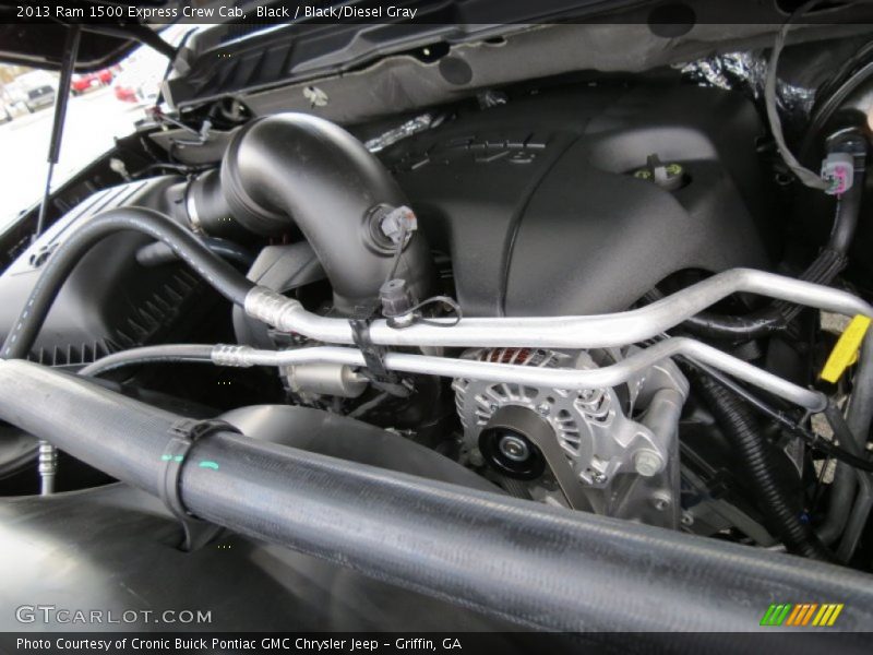 Black / Black/Diesel Gray 2013 Ram 1500 Express Crew Cab