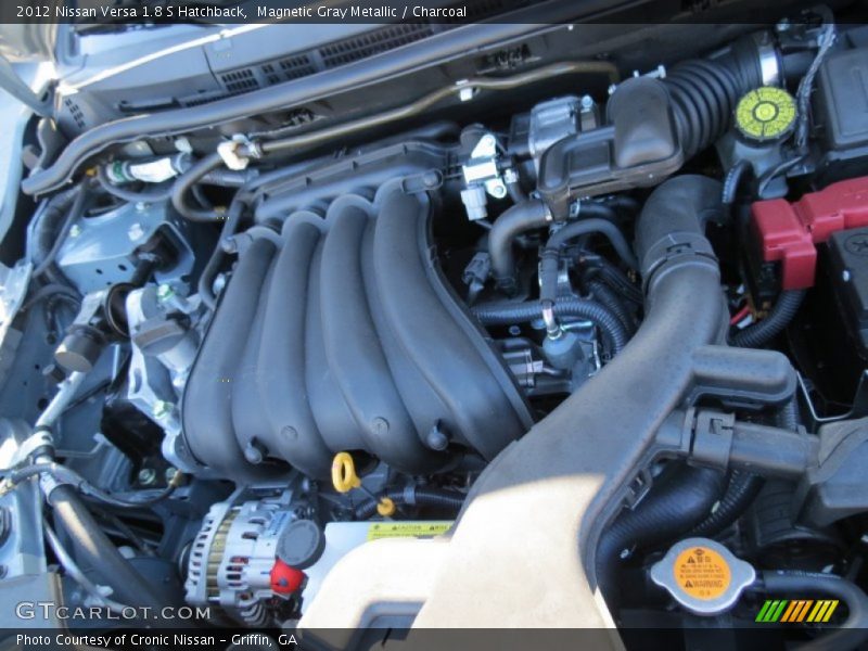  2012 Versa 1.8 S Hatchback Engine - 1.8 Liter DOHC 16-Valve CVTCS 4 Cylinder