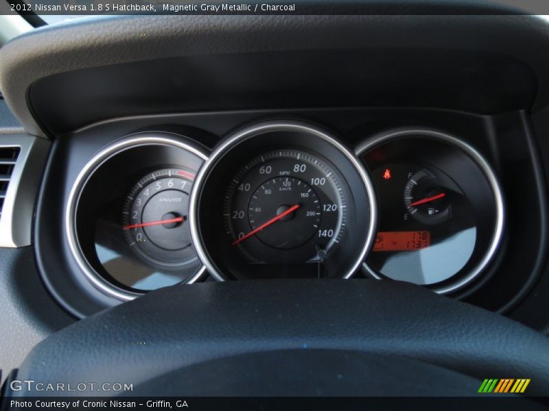  2012 Versa 1.8 S Hatchback 1.8 S Hatchback Gauges