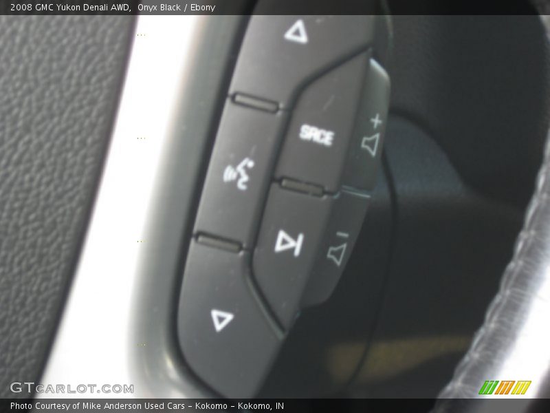Onyx Black / Ebony 2008 GMC Yukon Denali AWD