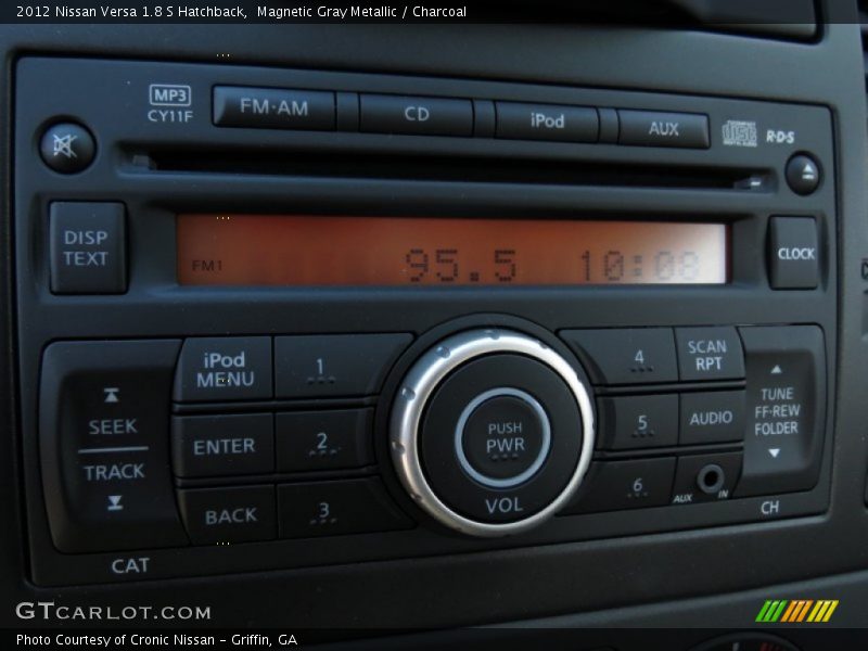 Audio System of 2012 Versa 1.8 S Hatchback