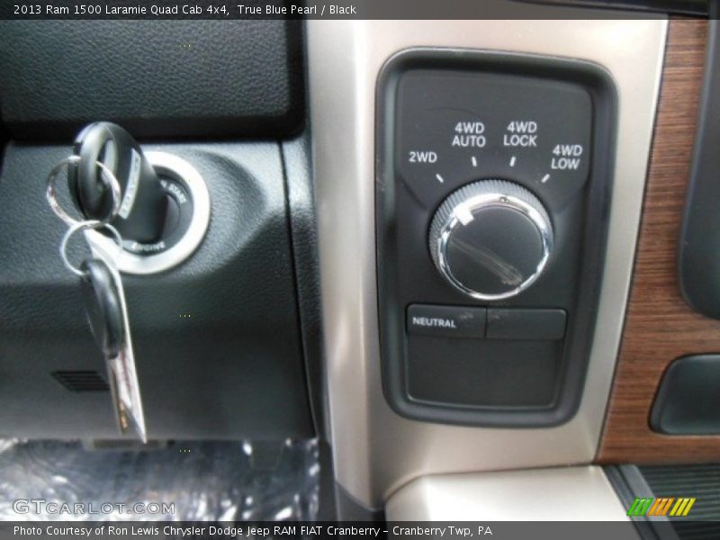 Controls of 2013 1500 Laramie Quad Cab 4x4