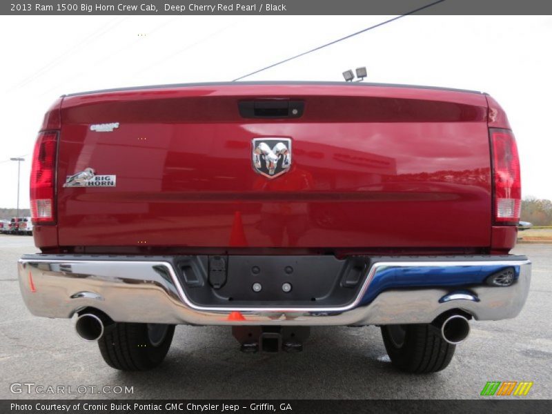 Deep Cherry Red Pearl / Black 2013 Ram 1500 Big Horn Crew Cab