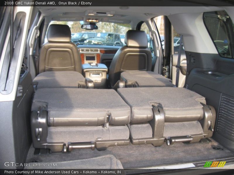 Onyx Black / Ebony 2008 GMC Yukon Denali AWD
