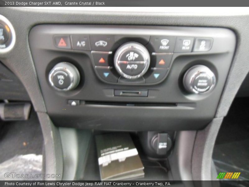 Granite Crystal / Black 2013 Dodge Charger SXT AWD