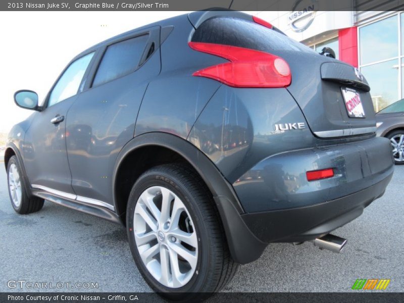 Graphite Blue / Gray/Silver Trim 2013 Nissan Juke SV