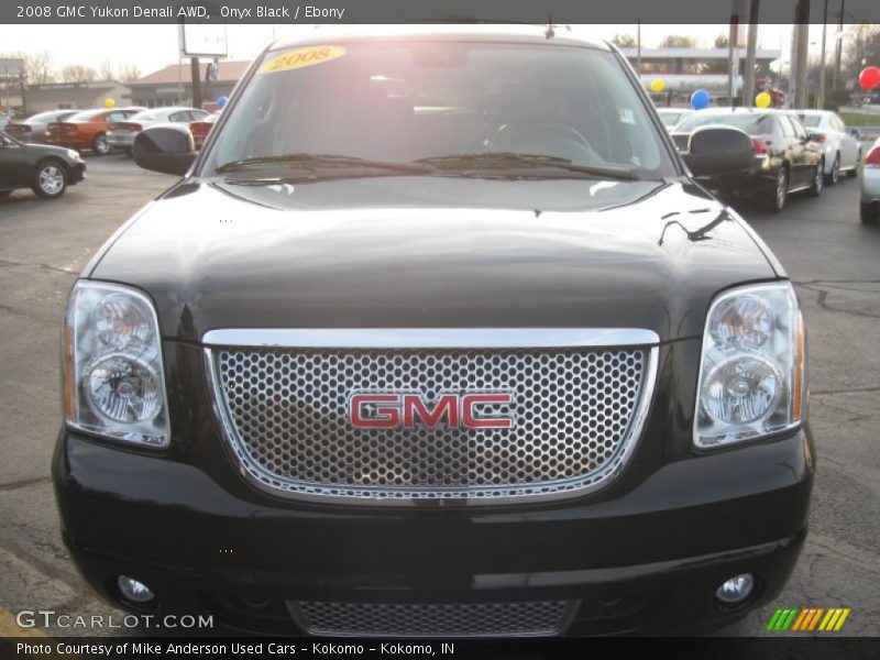 Onyx Black / Ebony 2008 GMC Yukon Denali AWD