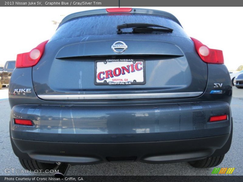 Graphite Blue / Gray/Silver Trim 2013 Nissan Juke SV