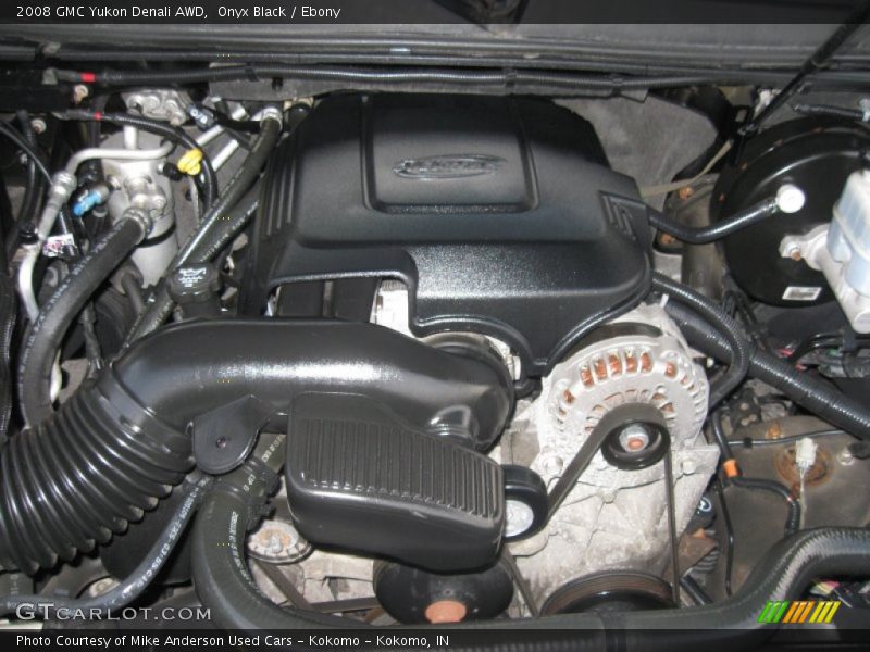 Onyx Black / Ebony 2008 GMC Yukon Denali AWD