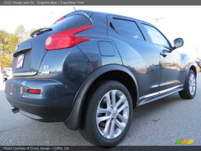 Graphite Blue / Gray/Silver Trim 2013 Nissan Juke SV