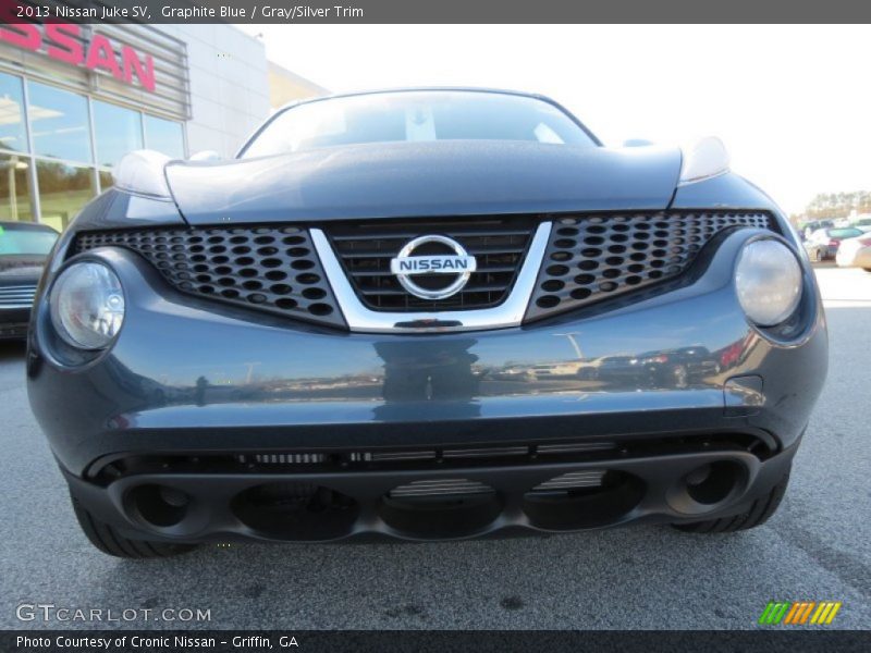 Graphite Blue / Gray/Silver Trim 2013 Nissan Juke SV