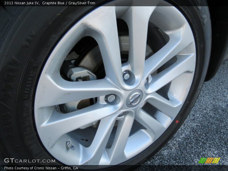 Graphite Blue / Gray/Silver Trim 2013 Nissan Juke SV