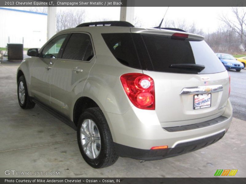 Champagne Silver Metallic / Jet Black 2013 Chevrolet Equinox LT
