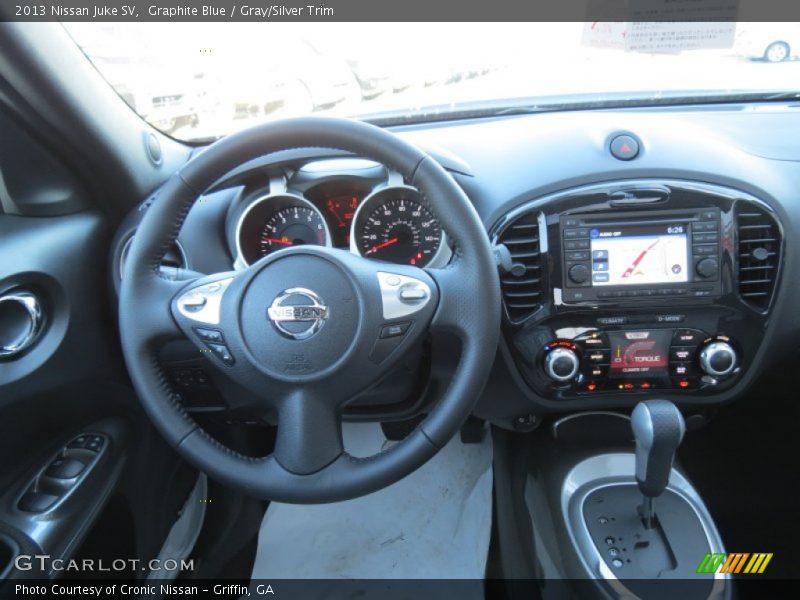 Graphite Blue / Gray/Silver Trim 2013 Nissan Juke SV