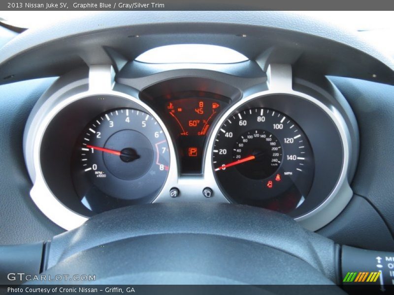 Graphite Blue / Gray/Silver Trim 2013 Nissan Juke SV