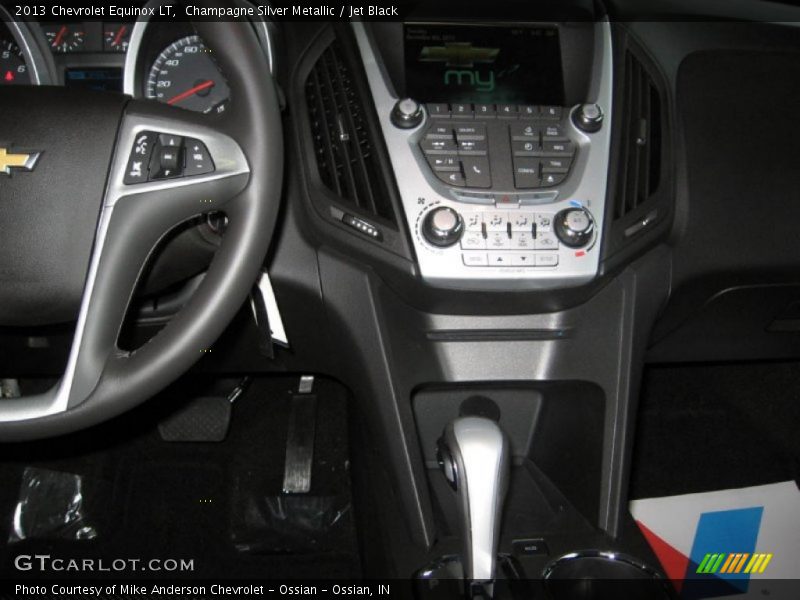 Champagne Silver Metallic / Jet Black 2013 Chevrolet Equinox LT