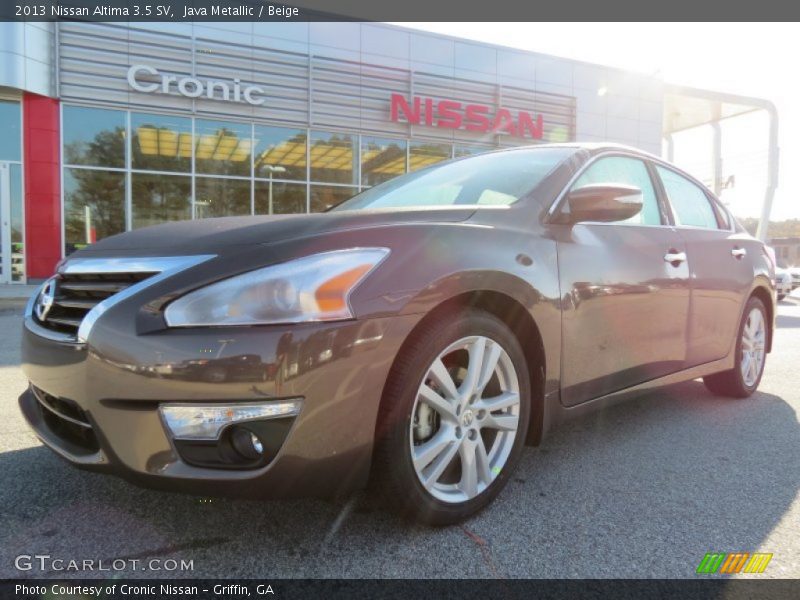 Java Metallic / Beige 2013 Nissan Altima 3.5 SV