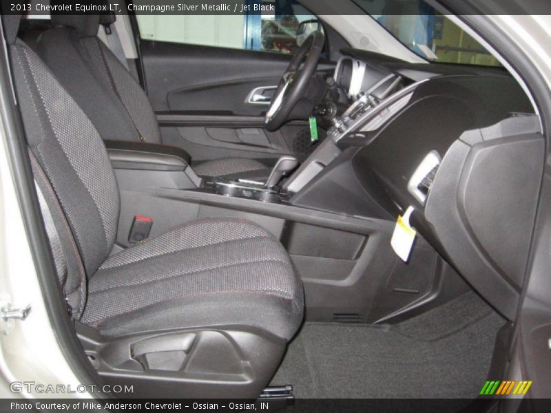 Champagne Silver Metallic / Jet Black 2013 Chevrolet Equinox LT