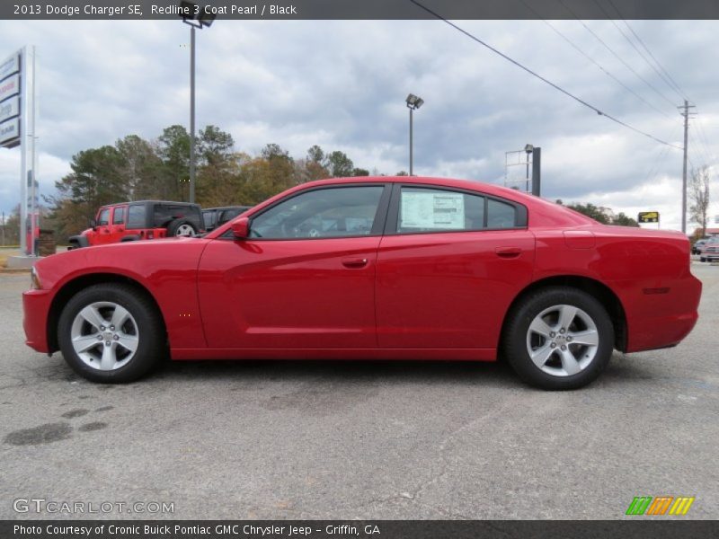 Redline 3 Coat Pearl / Black 2013 Dodge Charger SE