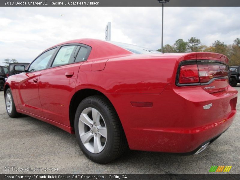 Redline 3 Coat Pearl / Black 2013 Dodge Charger SE