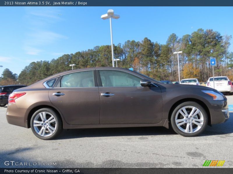 Java Metallic / Beige 2013 Nissan Altima 3.5 SV