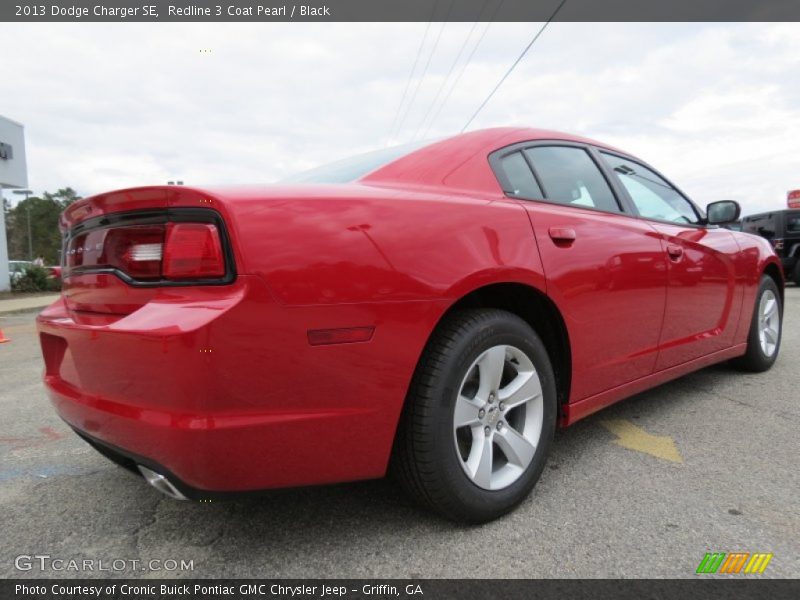 Redline 3 Coat Pearl / Black 2013 Dodge Charger SE