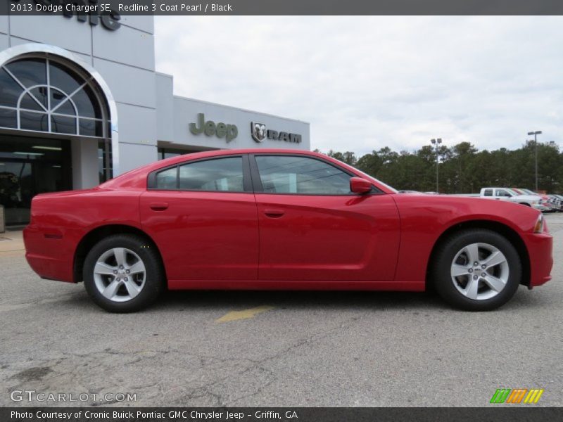 Redline 3 Coat Pearl / Black 2013 Dodge Charger SE