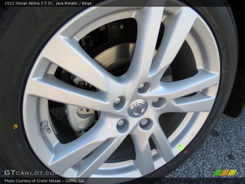 Java Metallic / Beige 2013 Nissan Altima 3.5 SV