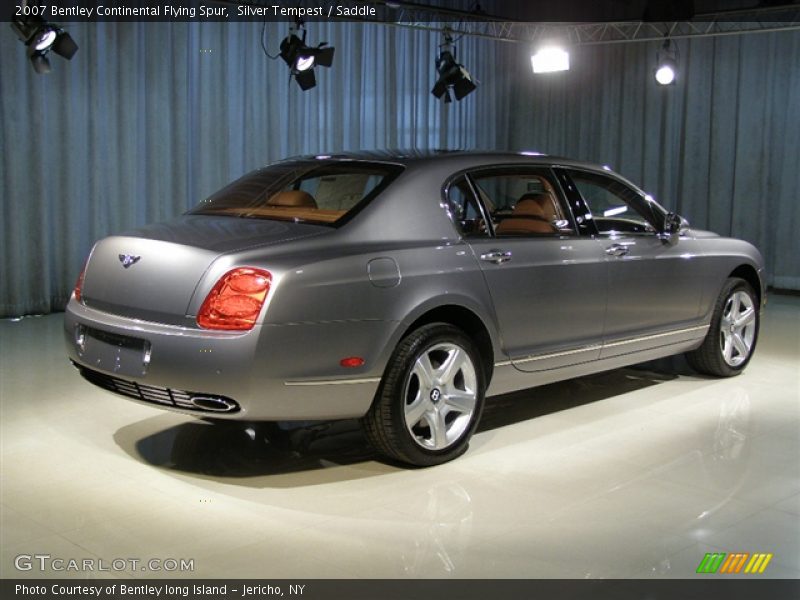 Silver Tempest / Saddle 2007 Bentley Continental Flying Spur
