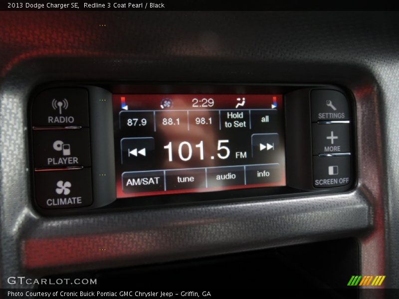 Redline 3 Coat Pearl / Black 2013 Dodge Charger SE