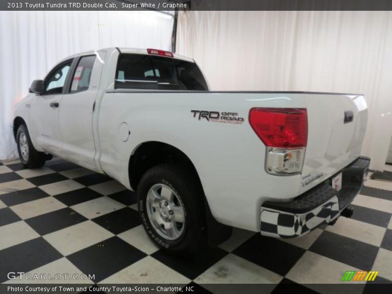 Super White / Graphite 2013 Toyota Tundra TRD Double Cab