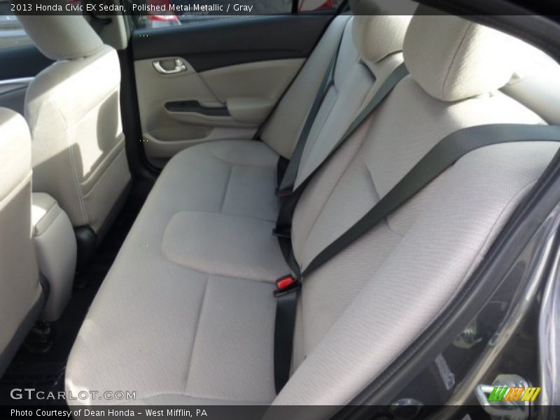 Rear Seat of 2013 Civic EX Sedan