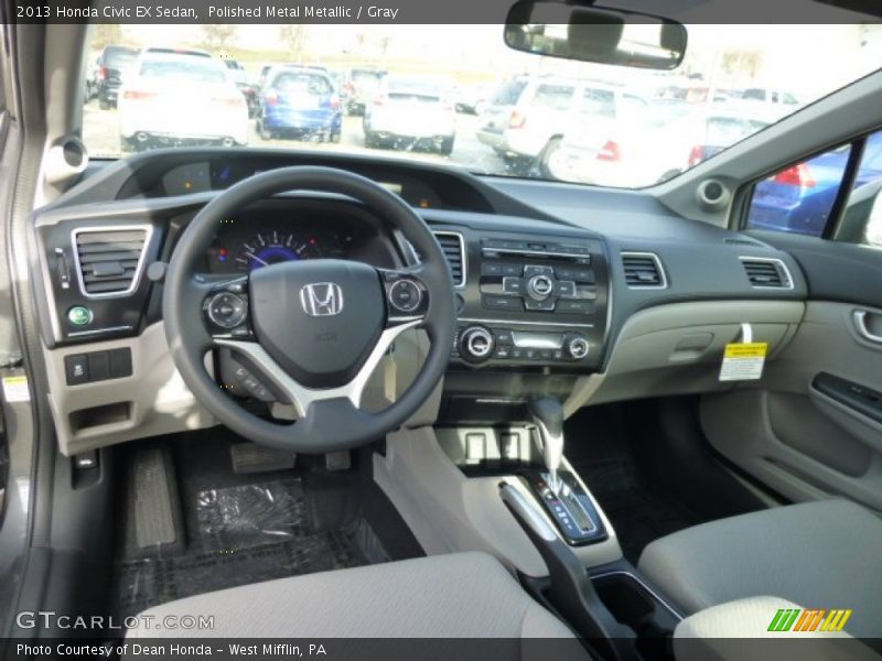 Dashboard of 2013 Civic EX Sedan