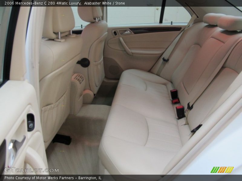 Alabaster White / Stone 2006 Mercedes-Benz C 280 4Matic Luxury