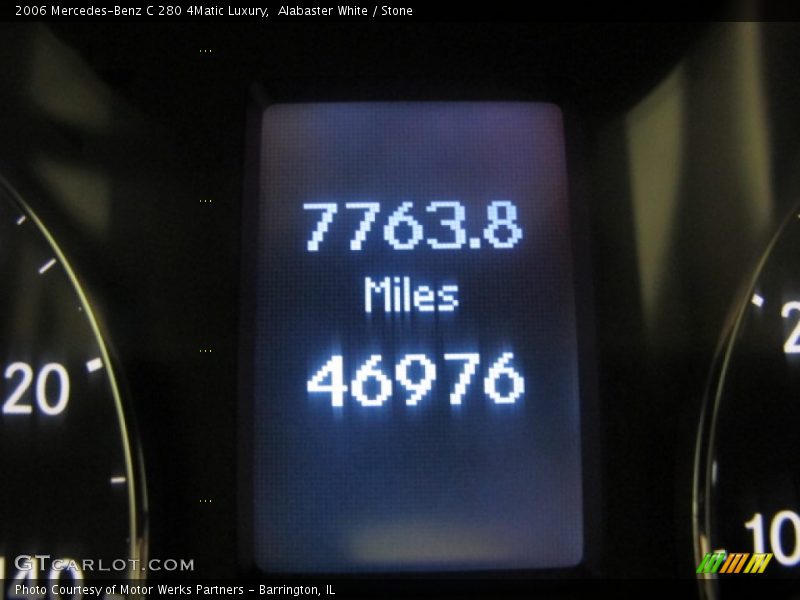 Alabaster White / Stone 2006 Mercedes-Benz C 280 4Matic Luxury