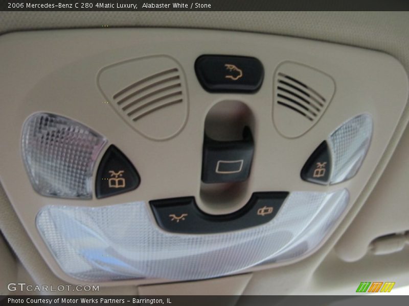 Alabaster White / Stone 2006 Mercedes-Benz C 280 4Matic Luxury