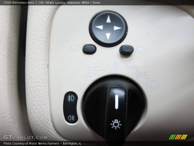 Alabaster White / Stone 2006 Mercedes-Benz C 280 4Matic Luxury