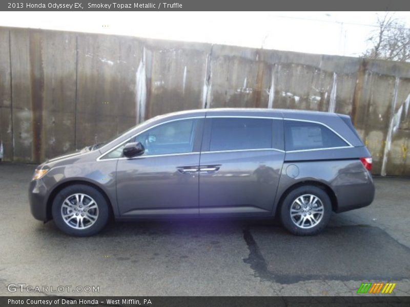 Smokey Topaz Metallic / Truffle 2013 Honda Odyssey EX