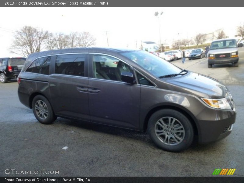 Smokey Topaz Metallic / Truffle 2013 Honda Odyssey EX