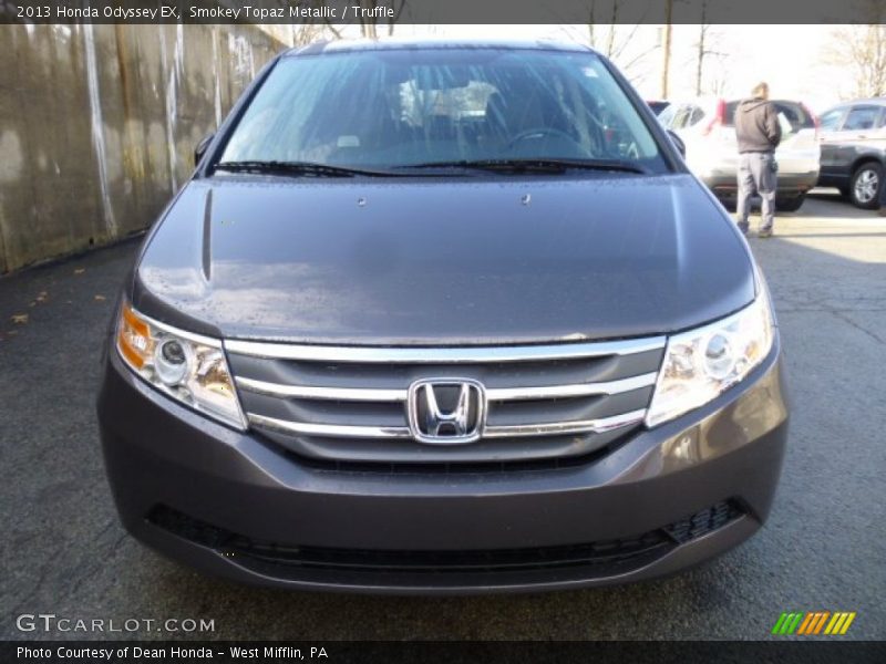 Smokey Topaz Metallic / Truffle 2013 Honda Odyssey EX