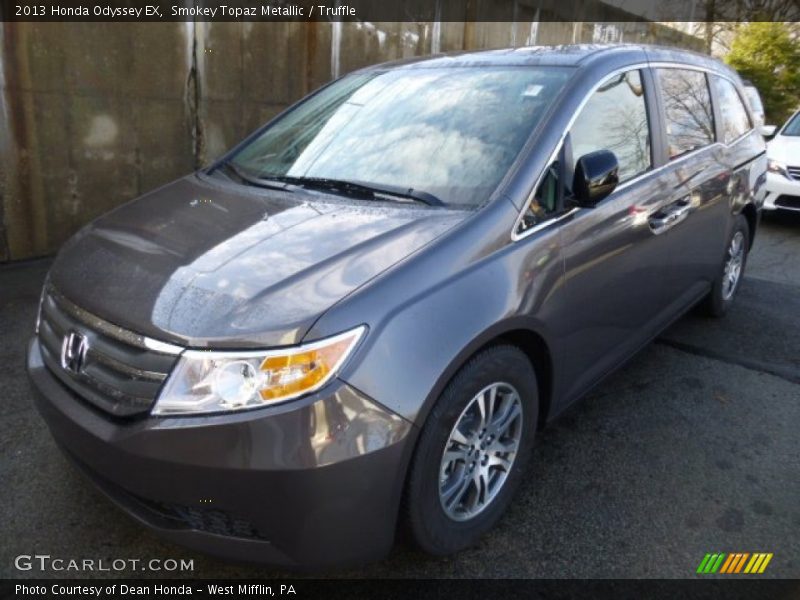 Smokey Topaz Metallic / Truffle 2013 Honda Odyssey EX