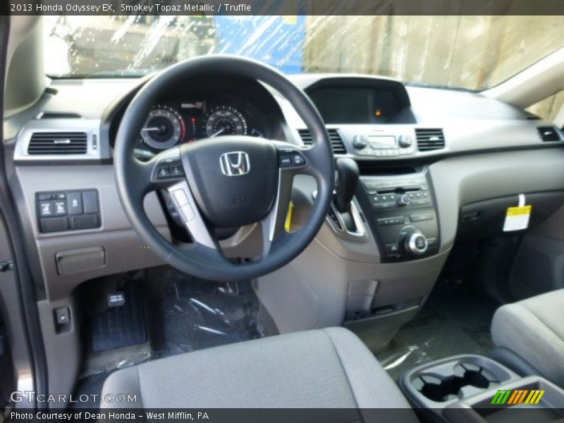 Smokey Topaz Metallic / Truffle 2013 Honda Odyssey EX