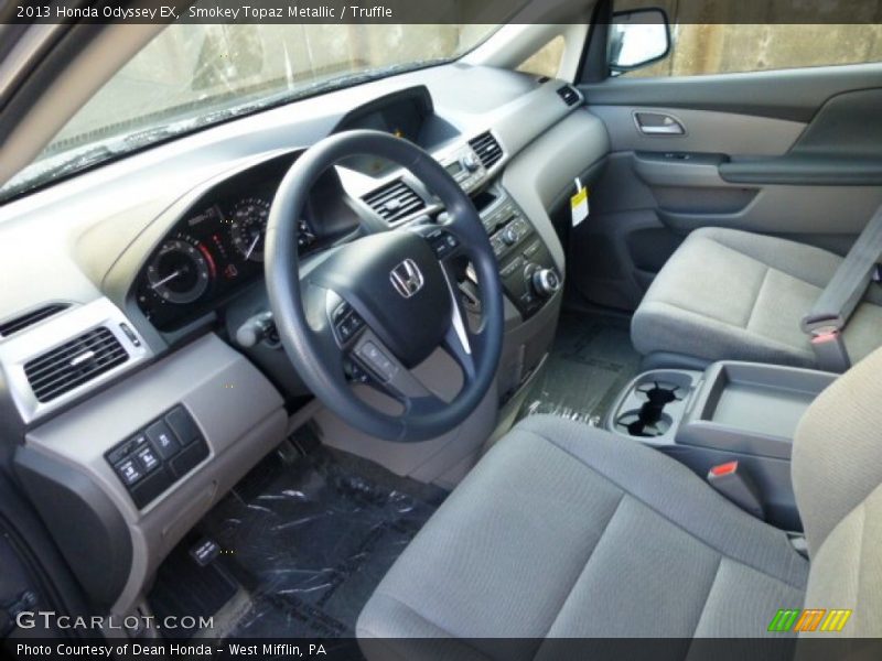 Smokey Topaz Metallic / Truffle 2013 Honda Odyssey EX
