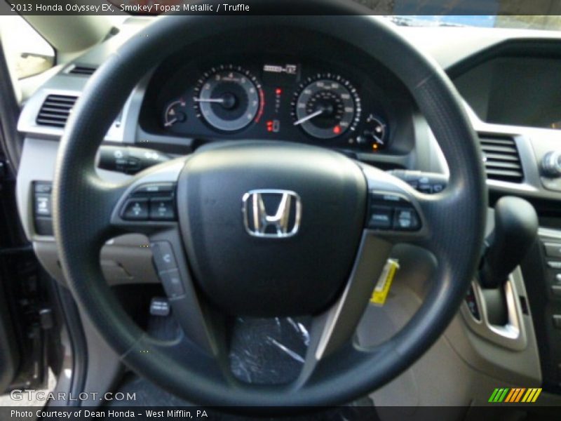 Smokey Topaz Metallic / Truffle 2013 Honda Odyssey EX