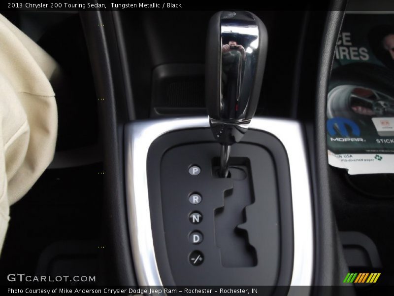 Tungsten Metallic / Black 2013 Chrysler 200 Touring Sedan